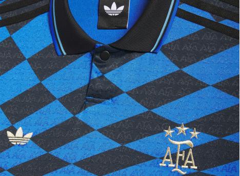 Adidas Skateboarding AFA x Thrasher Jersey Black / Blue KX4551