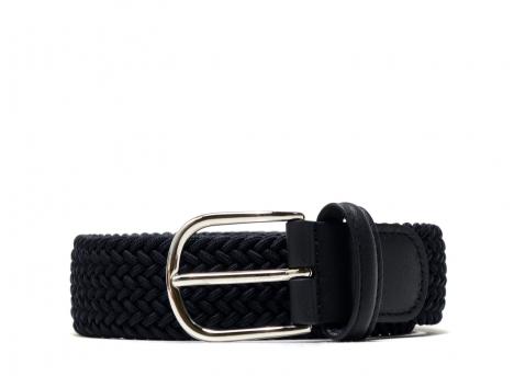 Anderson Woven Elastic Belt Navy
