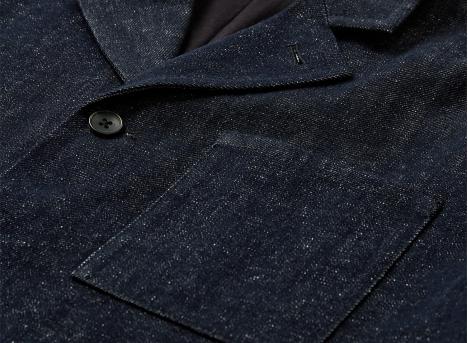 Anerkjendt Akjoe Denim Blazer Dark Blue Denim 902552