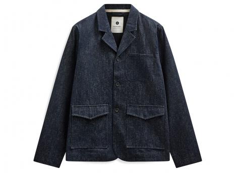 Anerkjendt Akjoe Denim Blazer Dark Blue Denim 902552