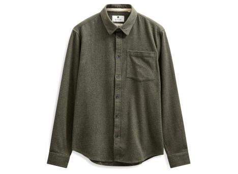 Anerkjendt Akleif Brused Ls Shirt Forest Night 902577