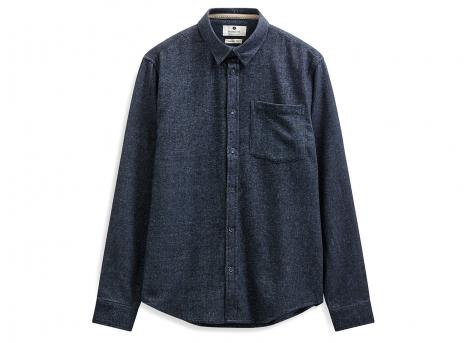 Anerkjendt Akleif Brused Ls Shirt Sky Captain 902577