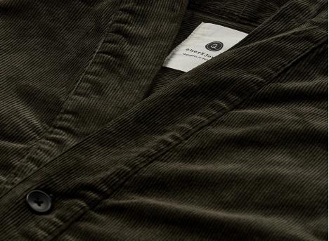 Anerkjendt Akotto Cord Overshirt Forest Night 902716