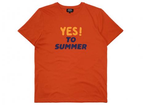 APC Yes to Summer T-shirt Red