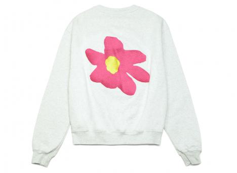 Arbor Antwerp Violet Pink Crewneck Ash Grey