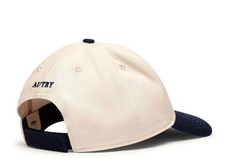 Autry Bi-Color Baseball Cap Cream / Blue