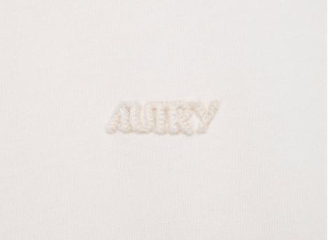 Autry Tonal Logo Heavy Tshirt White