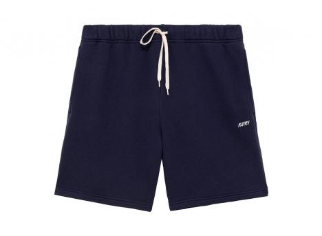 Autry Embroidered Logo Shorts Blue