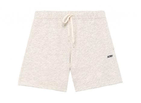 Autry Embroidered Logo Shorts Melange