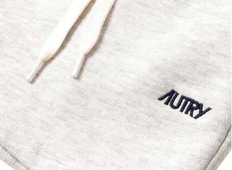 Autry Embroidered Logo Shorts Melange