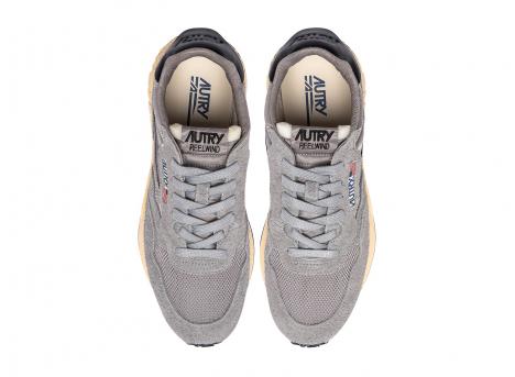 Autry Reelwind Low UT53 Suede / Net Plumbeo / Black