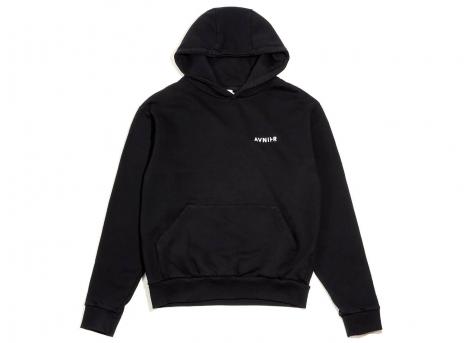Avnier Vertical Back Hoodie Black