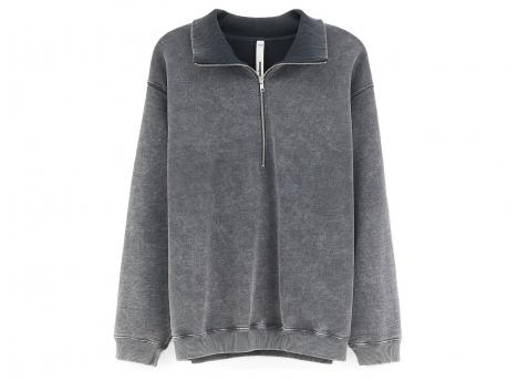 Bellerose Fabro62 Sweatshirt Black Blue BM262315-FABRO62-210