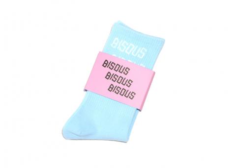 Bisous Skateboards Socks Bisous x3 Light Blue