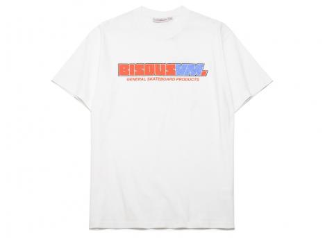 Bisous Skateboards 411 Tshirt White