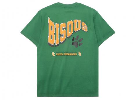 Bisous Skateboards Bobcat Tshirt Forest