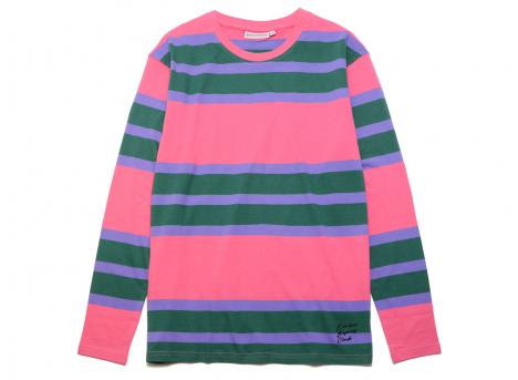 Bisous Skateboards Exotic LS Tshirt Pink