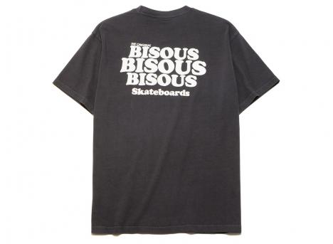 Bisous Skateboards Grease Tshirt Anthracite