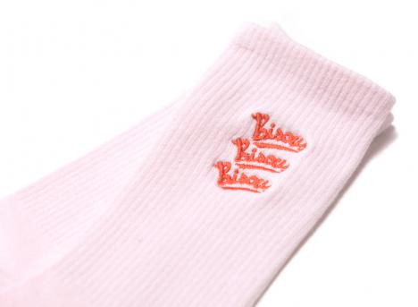 Bisous Skateboards Gianni Socks Pink