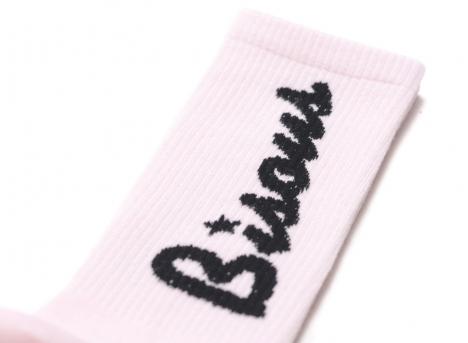 Bisous Skateboards Lounge Socks White