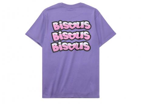 Bisous Skateboards Tony Tshirt Purple