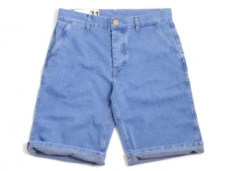 Bleu de Paname Short Civile Denim Bleu Charrette