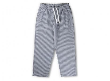 Bleu Relaxed Pants Hickory Stripe