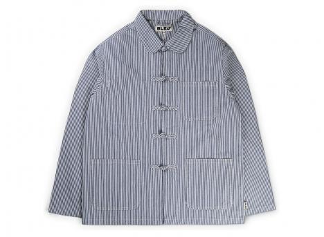 Bleu Shanghai Jacket Hickory Stripe