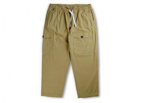 Bleu Utility Pants Herringbone Beige