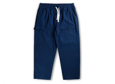 Bleu Utility Pants Herringbone Indigo