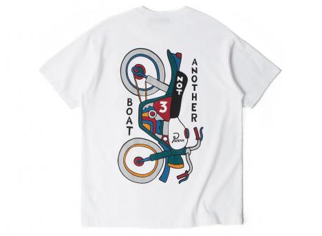 By Parra Not Another Boat Tshirt White 56205