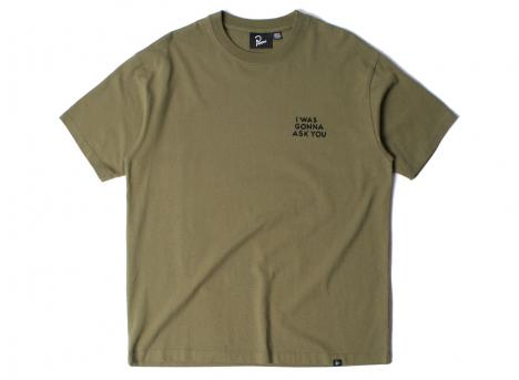 By Parra Waiting For You Tshirt Green 56110