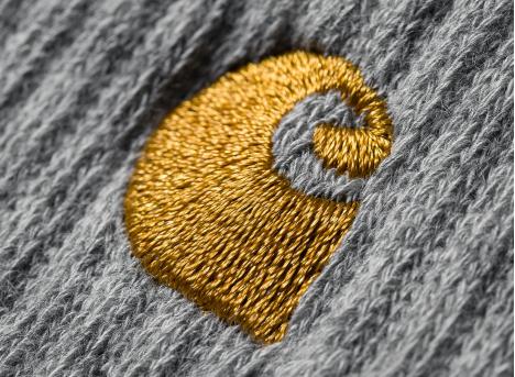 Carhartt Chase Socks Grey / Gold I029421