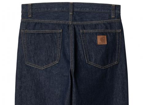 Carhartt Aaron Pant Blue Rinsed I034237
