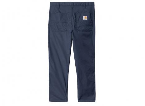 Carhartt Abbott Pant Blue Rinsed I033126