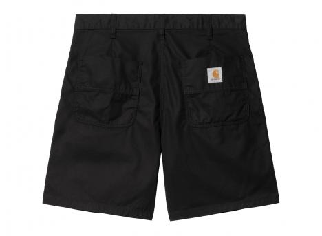 Carhartt Albert Short Black Rinsed I033125