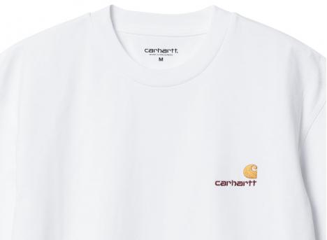 Carhartt American Script Tshirt White I029956