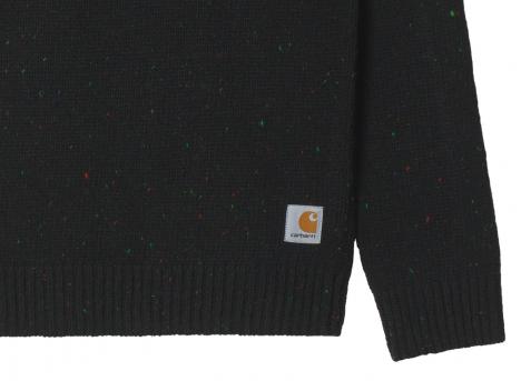Carhartt Anglistic Sweater Speckled Black I010977