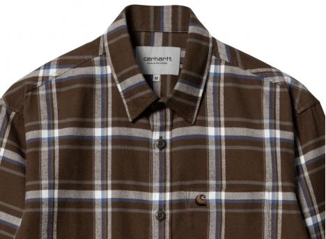 Carhartt Barten Shirt Check Buckeye I032264