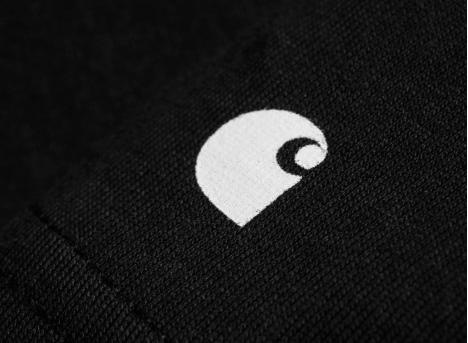 Carhartt Base Tshirt Black / White I026264