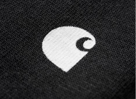 Carhartt Base Tshirt LS Black/White I026265