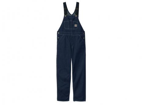 Carhartt Bib Overall Blue One Wash I022946