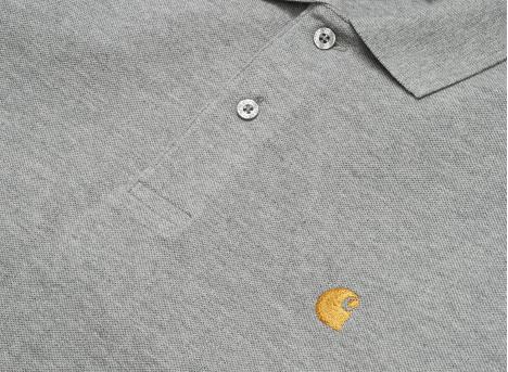 Carhartt Chase Pique Polo Grey I023807