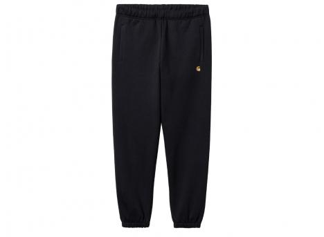 Carhartt Chase Sweat Pant Dark Navy / Gold I033667