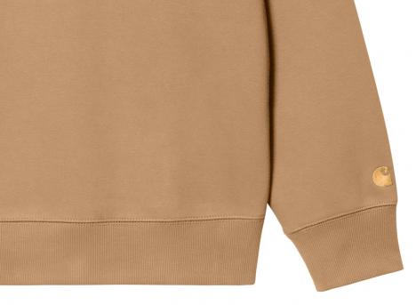 Carhartt Chase Sweat Peanut / Gold I033660