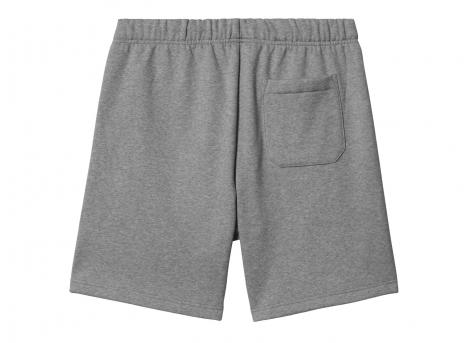 Carhartt Chase Sweat Short Dark Grey Heather / Gold I033669
