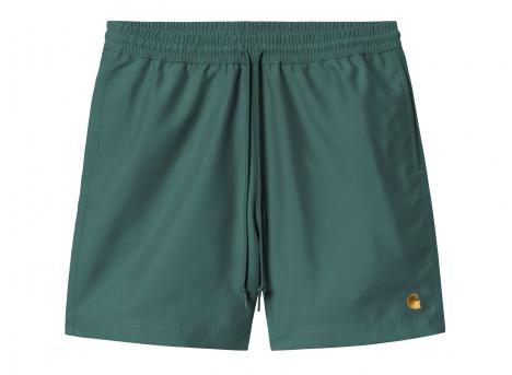 Carhartt Chase Swim Trunks Rainforest / Gold I035062