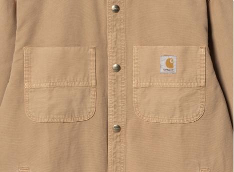 Carhartt Conro Shirt Jac Peanut Stone Dyed I033767
