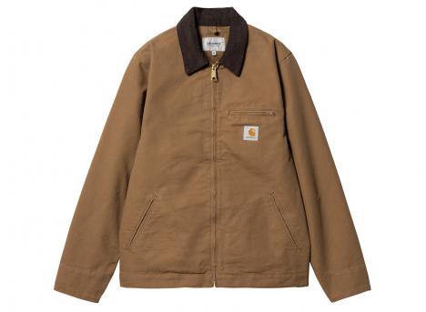 Carhartt Detroit Jacket Hamilton Brown / Tobacco Rinsed I033112
