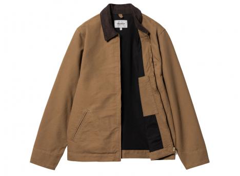 Carhartt Detroit Jacket Hamilton Brown / Tobacco Rinsed I033112